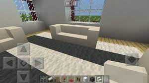 Easy Minecraft Love Seat Made Out Of 3 Quartz Stairs Minecraft Furniture Minecraft Furniture Stairs Minecraft Home Decor