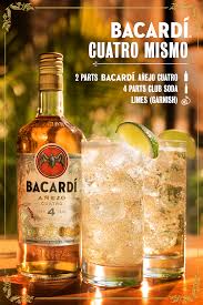 Bacardi Cuatro Mismo Drinks Alcohol Recipes Alcohol Recipes Bacardi