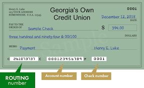Georgia united makes it easy to pay your loan or credit card by offering secure, online payment options. 261073737 Routing Number Of Georgia S Own Credit Union In Atlanta