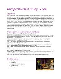 Once a player sees the hidden cloth, he yells rumpelstiltskin! that player should not let anyone know where it was found. Rumpelstiltskin Study Guide Great Arizona Puppet Theater