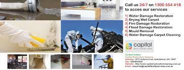 Capital Restoration Cleaning Provide Professional Emergency Water Flood And Fire Damage Restoration Services In Melbourne Flood Damage Emergency Water Restoration