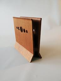 A napkin holder is no longer a traditionally simple holder but a decorative masterpiece that helps the house owner show off their style. Kitchen Storage Swedish Vintage Set Wall Box Wooden Napkin Holder Home Living