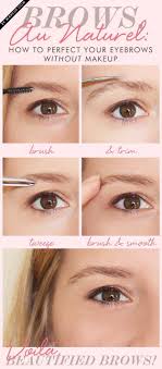 This is how to apply eyeshadow, and the best way to apply mascara, eyeliner, and more. How To Fix Your Eyebrows Without Makeup Makeupview Co