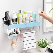 She S Home Bathroom Shower Organization Bathroom Wall Organizer Adhesive Sham Easy Bathroom Organization Bathroom Storage Shelves Bathroom Shower Organization