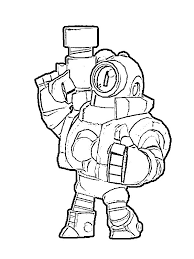 Gewoon, zeldzaam, super zeldzaam, episch, mythisch en legendarisch. Brawl Stars Rico Coloring Page 1001coloring Com