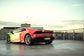 Print Tech Gives The Lamborghini Huracan Some Fire Lamborghini Huracan Lamborghini Super Cars