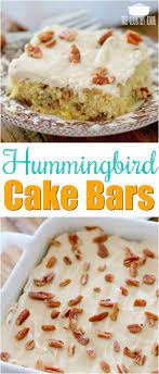 Homemade Hummingbird Cake Bars Recipe Hummingbird Cake Recipes Cake Bars Hummingbird Cake