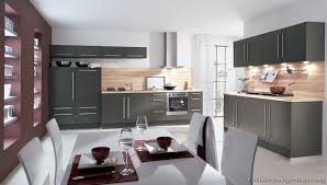 pictures of kitchens modern gray