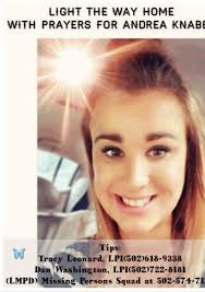 MISSING Andrea Michelle Knabel #findingandrea🧩 #Teamandrea Louisville, KY  Last seen August 13, 2019 Andrea has been missing from Louisville since  August 13 at 1am. She is described as a white female,