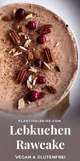 Die Grosse Weihnachts Liebe Lebkuchen Rawcake Rezept Rezepte Kuchen Und Torten Rezepte Weihnachtsrezepte