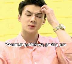 Gue Juga Pusing Cartoon Jokes Fakta Lucu Meme