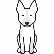 Black Australian Cattle Dog Blue Heeler Australian Cattle Dog Linear Edition Dog Breed Cartoon Download Your Breed Now Then Print It Frame It Love It Or Create Your Own Memorabilia Cattle Dog Dog Drawing Blue Healer Dog
