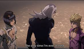 Unbeknownst to them, melone from the hitma team has created an atomizing ancillary stand from bruno's blood and the body of an unsuspecting female. A Whole Lot Of Jojo Love You Can Tell How Close They Really Are From