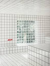 Contrasting Grout The Grid Pattern Ebbs And Flows In Popularity In Art And Fashion As Well As In Design Artist Jean Pierre With Images Raynaud White Tiles Graphic Motif