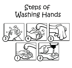 Kid color pages sick day and spreading germs. Free Hand Washing Coloring Pages For Preschoolers Kids Activities
