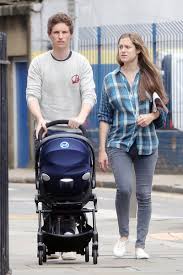 Daddy Duty New Father Eddie Redmayne Debuts Newborn Baby With Wife Hannah