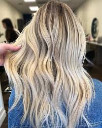 Such shampoo gives out purple pigment which is well known to neutralize yellow tones to keep brass at bay. Blonde Hair With Dark Roots Ecemella