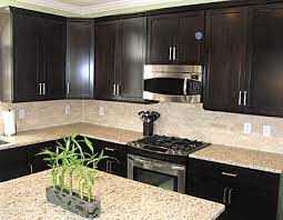 1000's of kitchen pictures featuring the most popular backsplash tiles & colors. Expresso Cabinets Sleek But Not Too Modern Kitchen Remodel Expresso Cabinets Kitchen Design