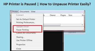 Faça o download da versão mais recente e oficial dos drivers para o mouse óptico usb hp. Fix Hp Printer Paused Error Windows 10 Offline Stuck On Pause Status