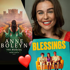 Congratulations to Emily Lane @_emlane_ who opened in the title role of  Anne Boleyn for @historalia @hever_castle this week! Next stop for Emily is  playing Sally in Sarah Shelton's new play BLESSINGS