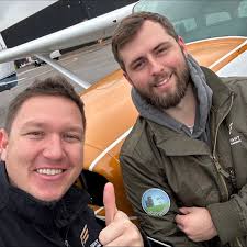 Terry is flying solo! She has been working hard this year to make her dream  a reality. She will have her license very soon. Way to go Terry!