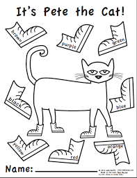 This famous series is loved by almost all the kids. Pete The Cat Printables Coloring Home