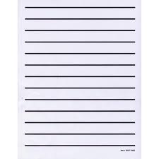 Paper for writing letters on. Low Vision Writing Paper Bold Line 1 Pad