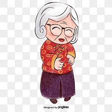 ค ณยายม ความส ขในว นหย ดการ ต น ลมจ น การ ต น เทศกาลภาพ png และ psd สำหร บดาวน โหลดฟร การ ต น ภาพประกอบ ม ความส ข