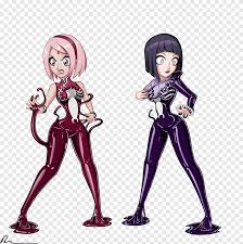 Karakter Figurine Fiction Animasi kartun Film porno, ikat, ungu, violet png  | PNGEgg