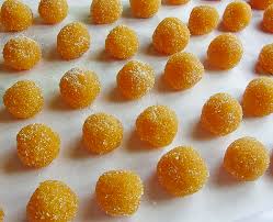 Come preparare le scorze di arance candite. Palline Di Scorza Di Arance