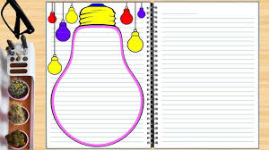 border design for projects on paper easy border designs colorful borders design border design paper art design