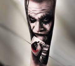 Joker tattoo by Cox Tattoo