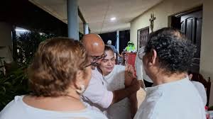 Nuestras Autoridades Departamentales del FSLN acompañan a la familia del  Compañero Denis Benavides, ante el fallecimiento de su mamá la Compañera  Militante Petrona Guillermina Benavides Luna El Compañera Petrona una mujer  que