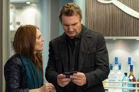 During a transatlantic flight from new york city. Non Stop Review Non Stop Stars Liam Neeson Julianne Moore And Michelle Dockery