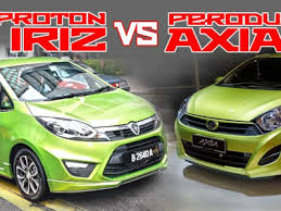 Sejujurnya memang tidak adil jika kita nak bandingkan antara proton iriz dan perodua axia. Blogger Lelaki