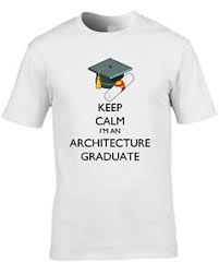 mens t shirt graduation gift architect