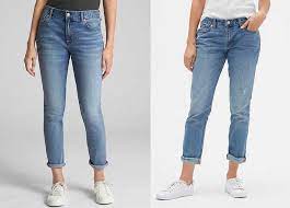 Shop gap for the women's girlfriend jeans you need. Girlfriend Jeans Vs Boyfriend Jeans The Difference In Fit Types Of Jean Fits