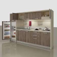 Webmasters, you can add your site in. Kitchenette Avec Electromenager Integre K 144 Mobilspazio S R L Cachee Compacte Pour Studio