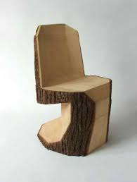 Love This Furniture Design Modern Diy Chair Log Chairs