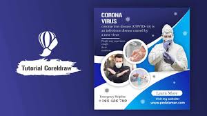 Membuat Poster Kesehatan Corona Di Coreldraw Tutorial Coreldraw Desain Grafis Pedalaman Com