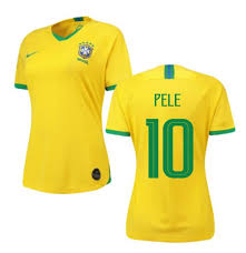 Kaufe brasilien fussball trikot günstig in deutschlands bestem fußballshop. Kaufe Brasilien Fussball 2018 2019 Trikot 2019 2020 Home Pele 10