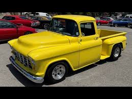 Image result for Chrome Yellow 1955 GMC