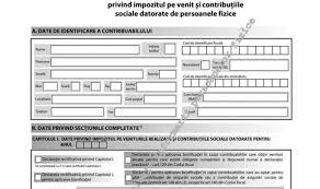 Declaraţie privind obligaţiile de plată la. Model Declaratia 100 Completata Asdadw