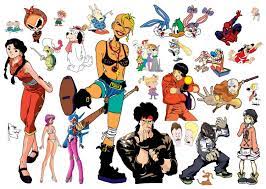 Download Cartoon Illustration Mega Pack 94623 Free Ai Eps Svg Download 4 Vector