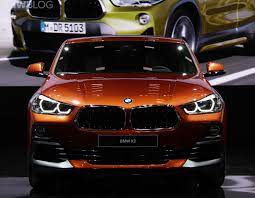 2018 Detroit Auto Show Bmw X2 In Sunset Orange