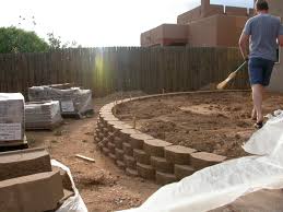 Timber walls are only moderately challenging to build by yourself up to 4 feet high photo by carolyn bates how to build a retaining wall. Retaining Wall Ideas Retaining Wall Design Landscape Pictures