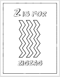 New pictures and coloring pages for children every day! Letter Z Pictures Coloring Book For Kids Englishbix