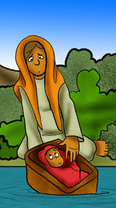 When Moses Mother Could Hide Him No Longer She Took For Him A Basket Made Of Bulrushes Bible School Crafts Bible Stories For Kids Printable Bible Activities