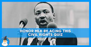 A civil rights leader during the 1950s. How Much Do You Actually Know About The Civil Rights Movement Mq