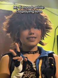 Jinx Wearing Isha Clothes